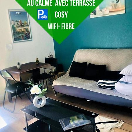 Le Petit Park-Studio-Terrasse- Piscine-Wifi Fibre Apartman Pau Kültér fotó
